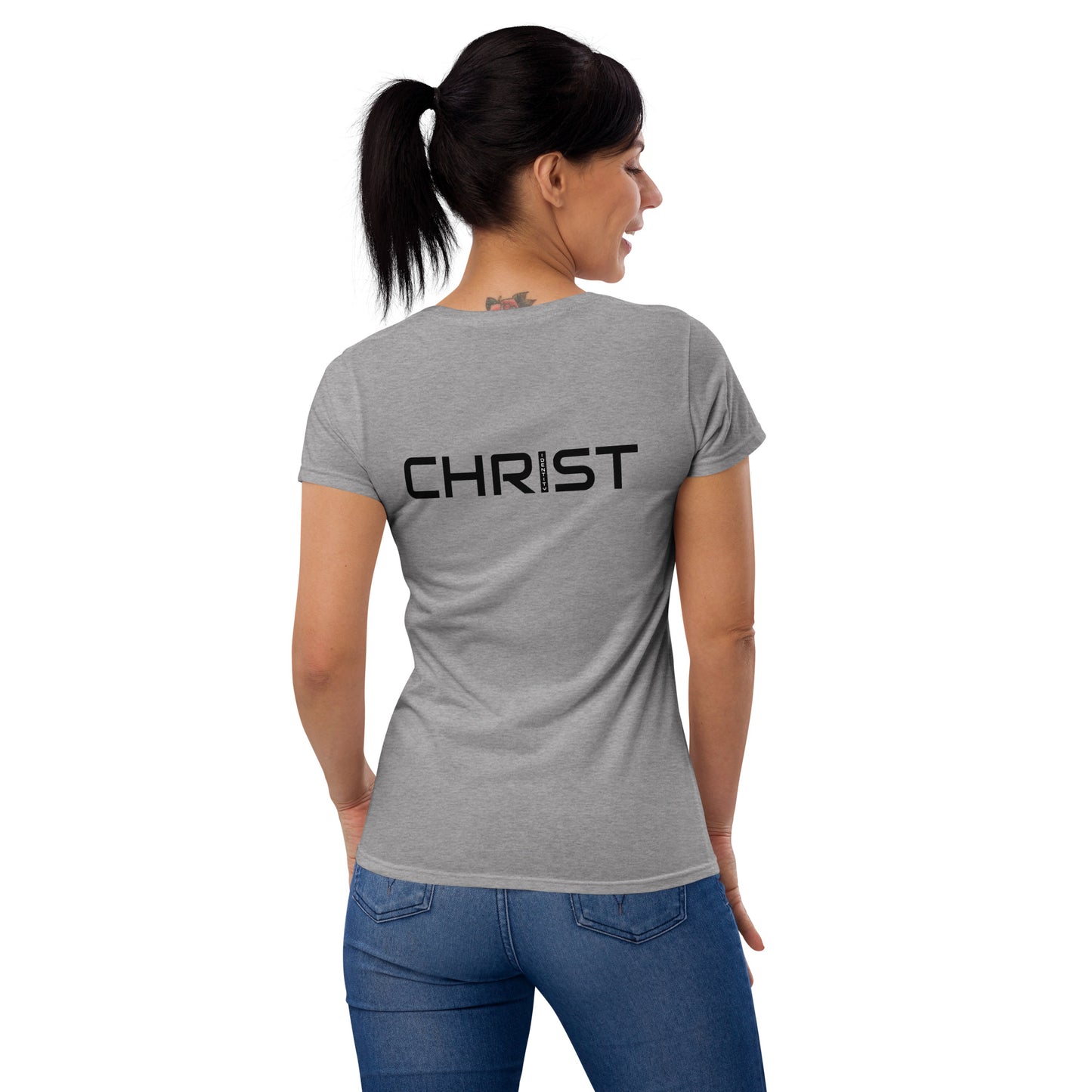 Women's short sleeve Identity in Christ t-shirt